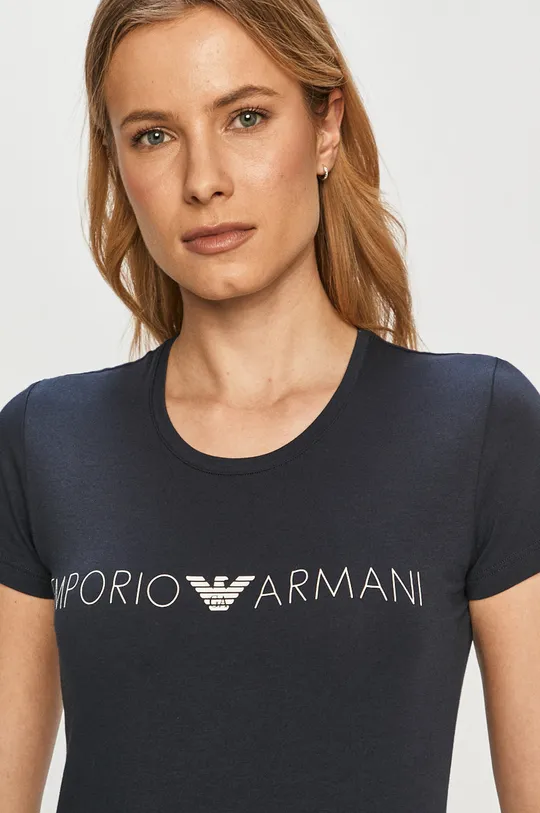 granatowy Emporio Armani - T-shirt 163139.1P227