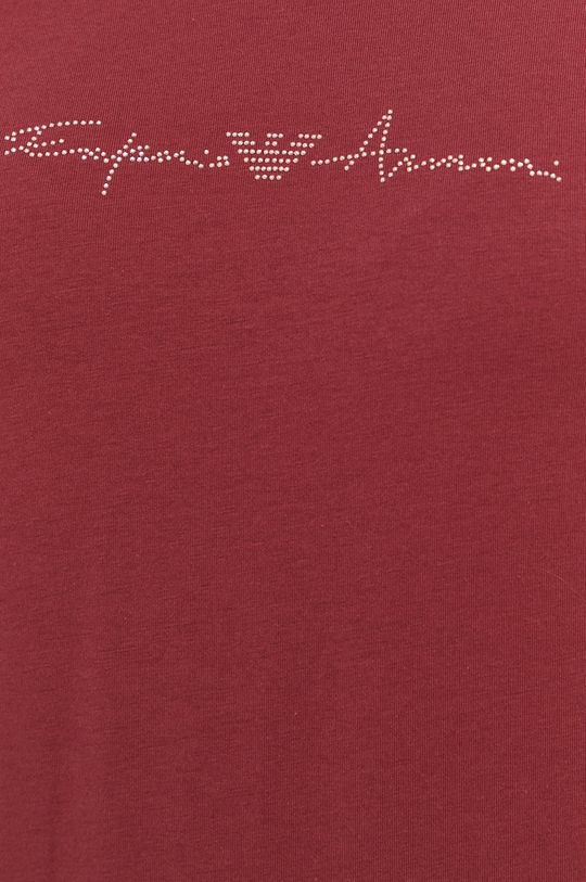 gaštanová Pyžamové tričko Emporio Armani