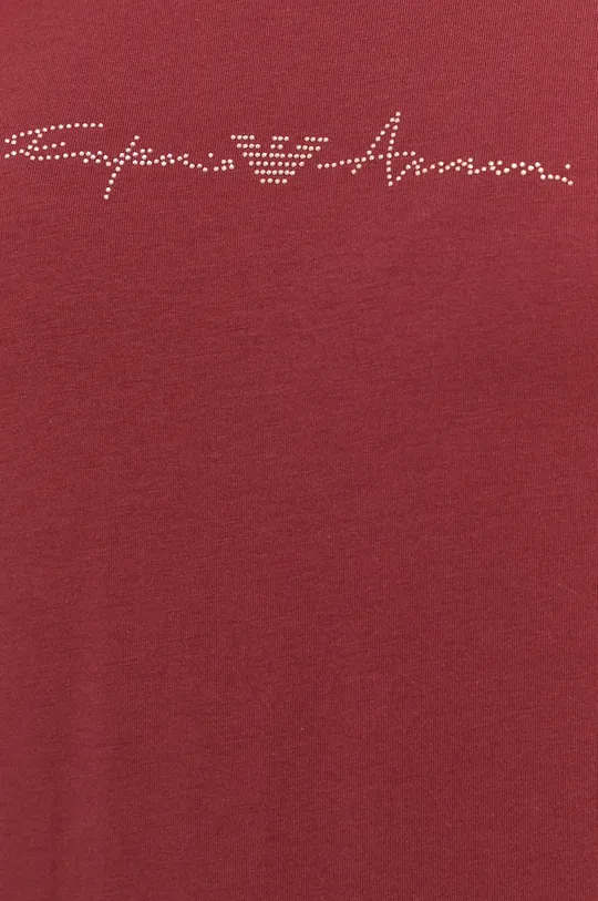 бордо Піжамна футболка Emporio Armani