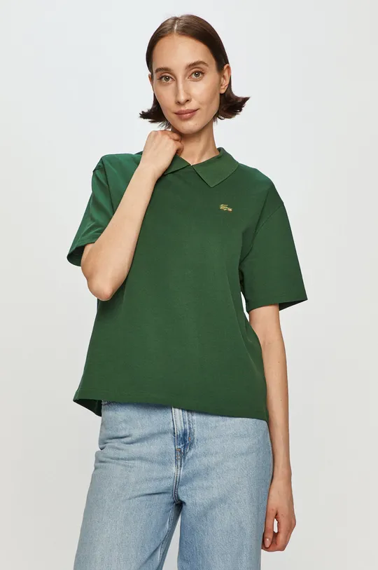 zielony Lacoste - T-shirt PF0857 Damski