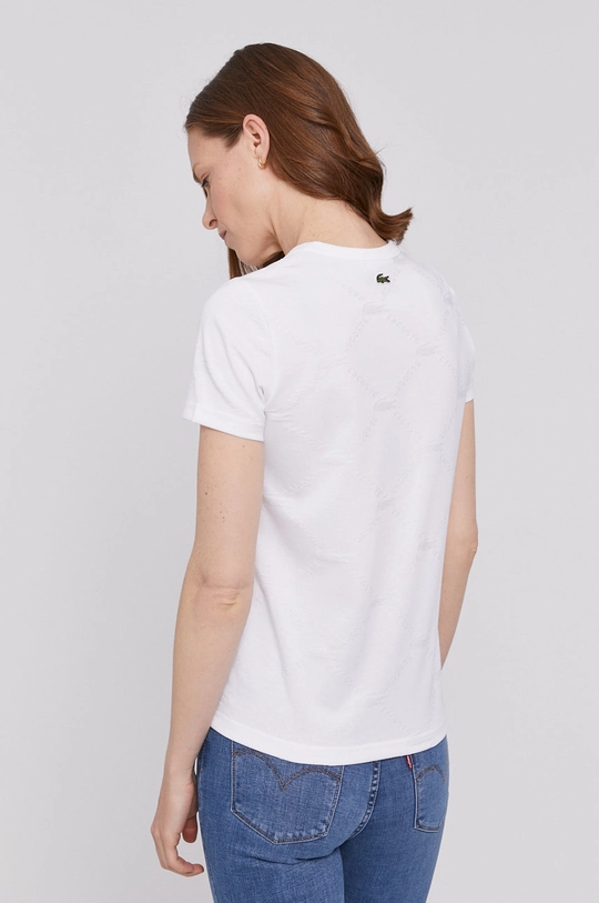 Lacoste T-shirt TF0223 Wypełnienie: 97 % Bawełna, 3 % Elastan, Materiał zasadniczy: 58 % Bawełna, 42 % Poliester