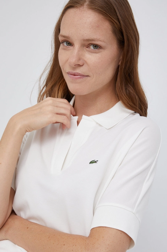 biały Lacoste T-shirt PF0504