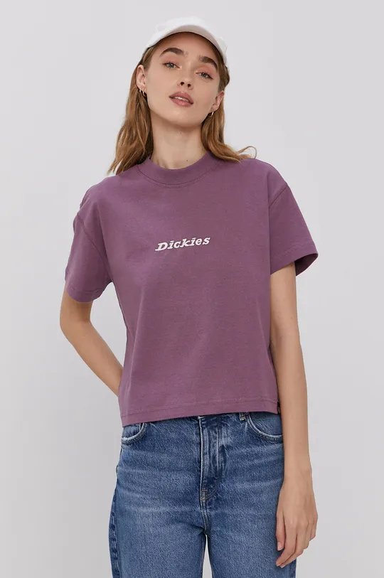 lila Dickies t-shirt