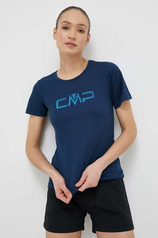 granatowy CMP t-shirt Damski