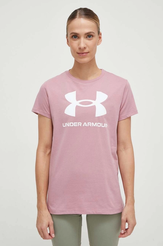 Tričko Under Armour ružová