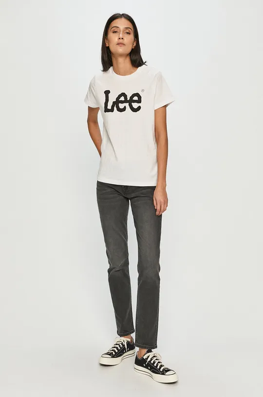 Lee t-shirt bela