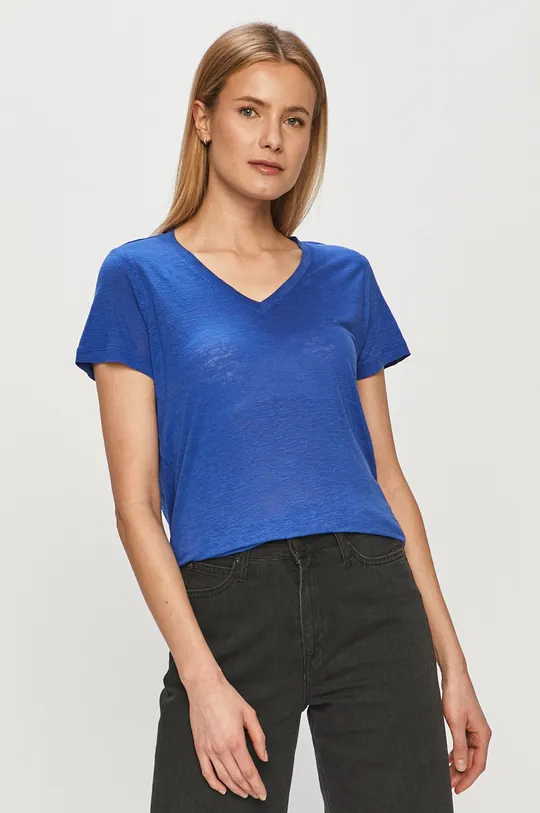 niebieski Lee - T-shirt Damski