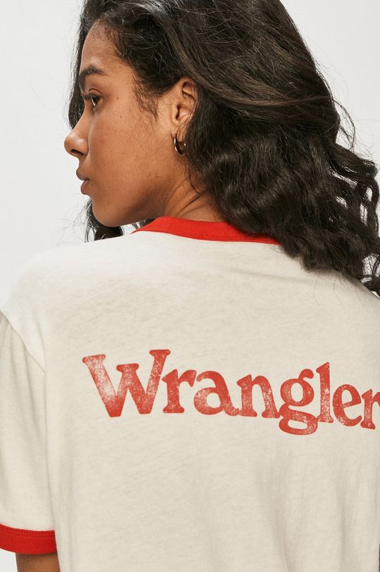 червен Wrangler - Тениска Жіночий