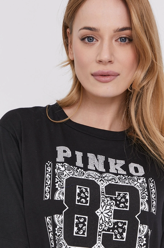 czarny Pinko T-shirt