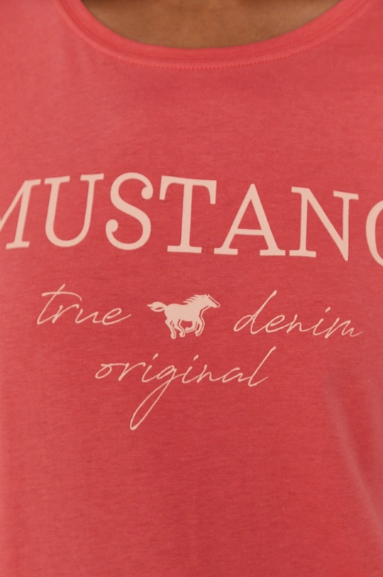 Mustang T-shirt bawełniany Damski