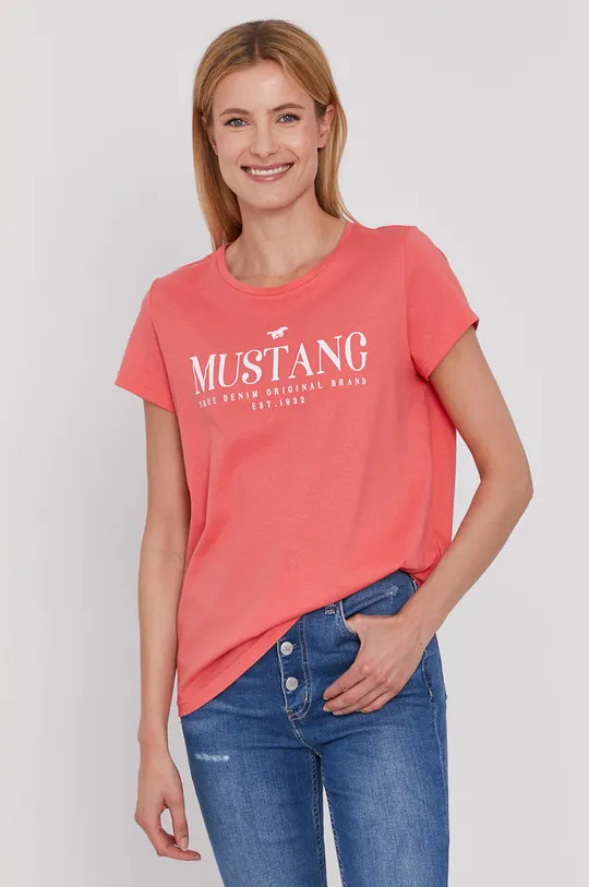 ružová Tričko Mustang Dámsky