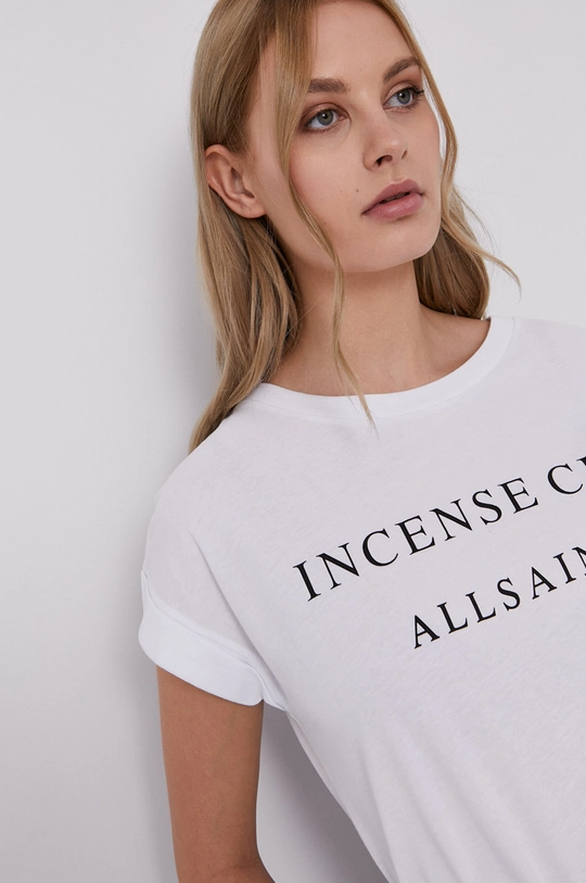 biały AllSaints T-shirt