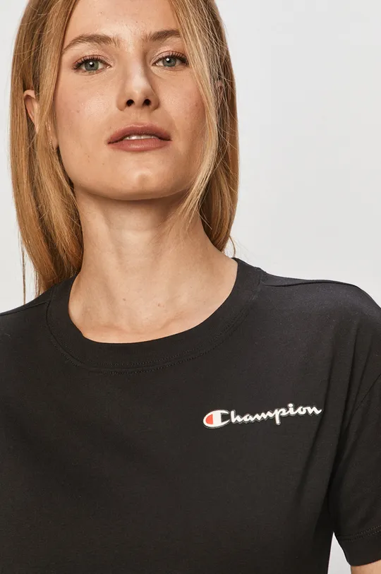 fekete Champion - T-shirt 113090