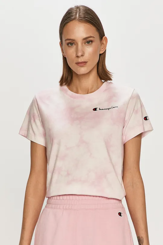 różowy Champion - T-shirt 113939
