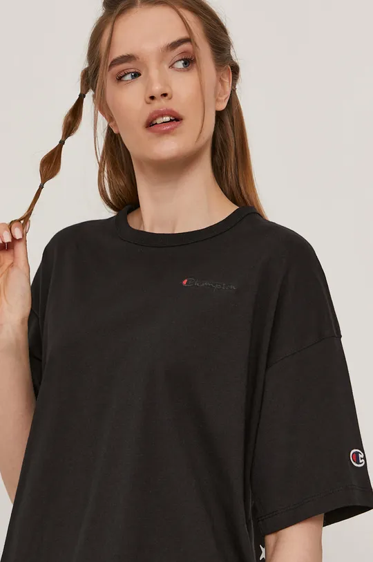 black Champion t-shirt