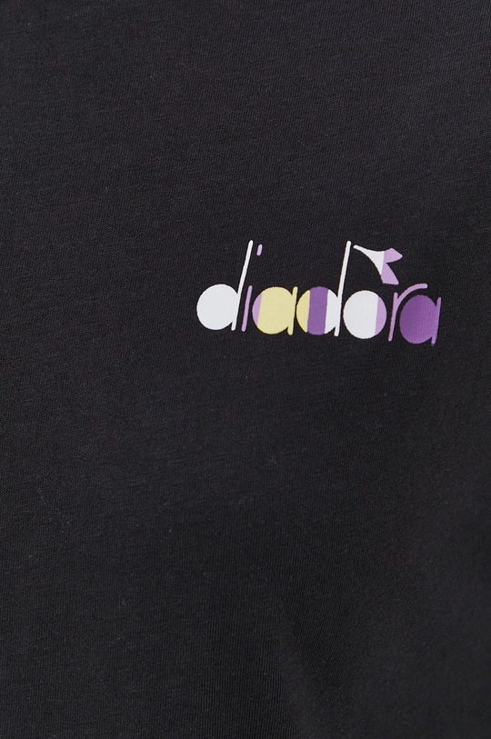 czarny Diadora T-shirt