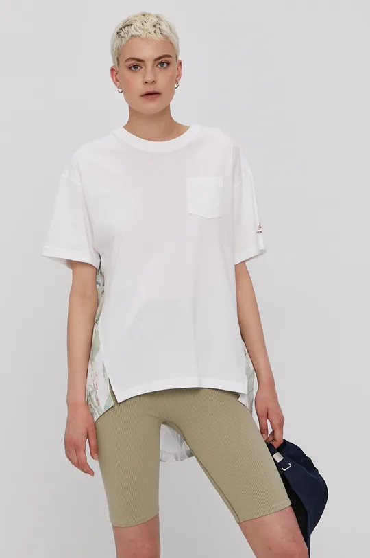 New Balance T-shirt WT11538WT biały