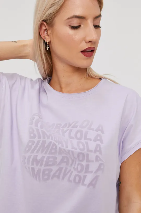 fioletowy Bimba Y Lola T-shirt Damski