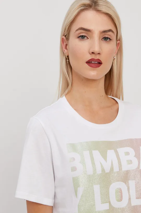 biały Bimba Y Lola T-shirt Damski
