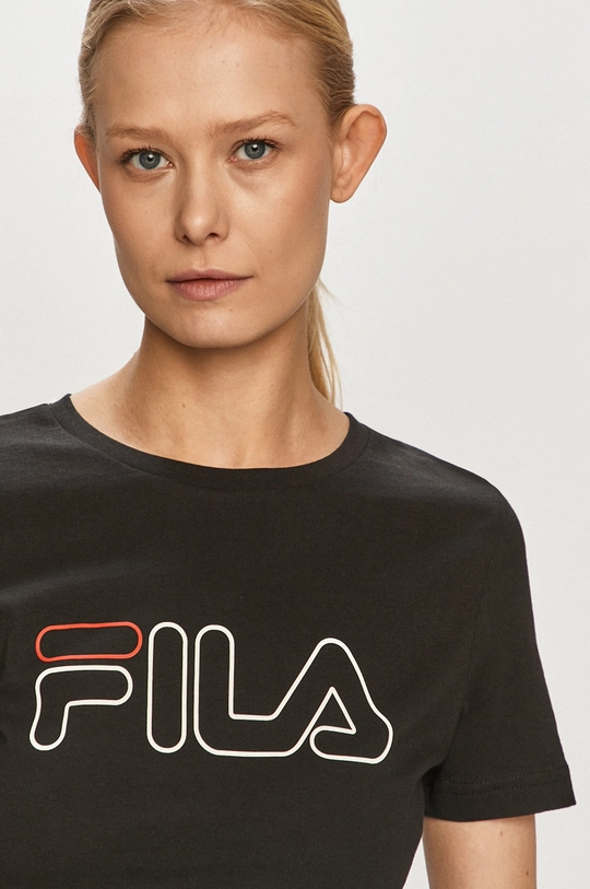 czarny Fila - T-shirt