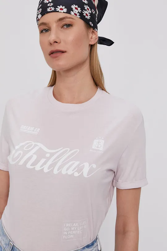 fioletowy Tally Weijl T-shirt