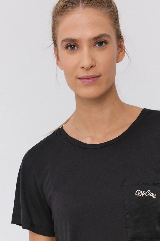 fekete Rip Curl t-shirt