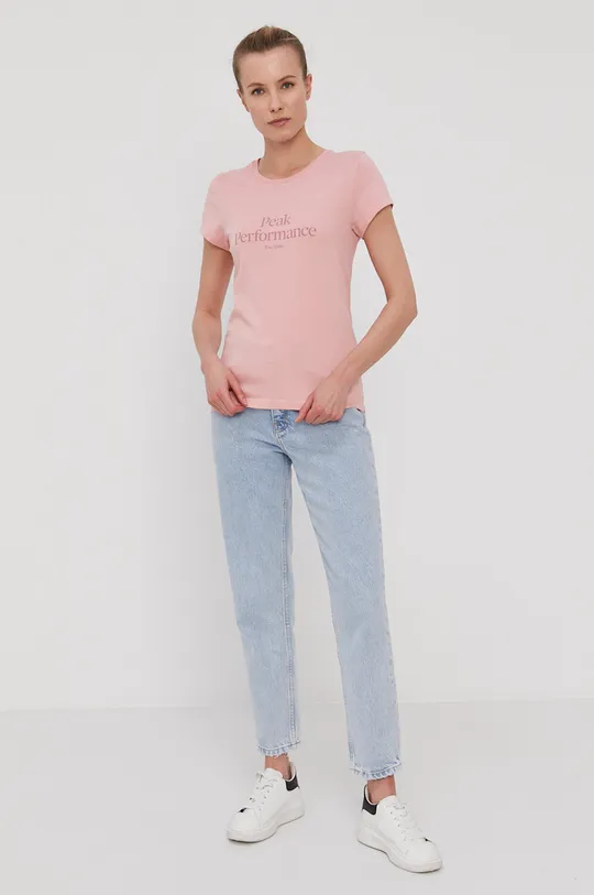 Peak Performance T-shirt różowy