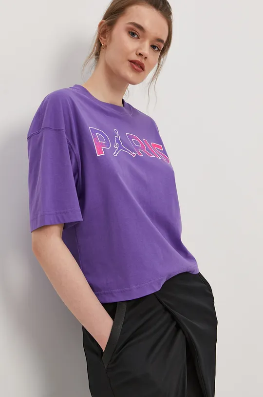 vijolična T-shirt Jordan