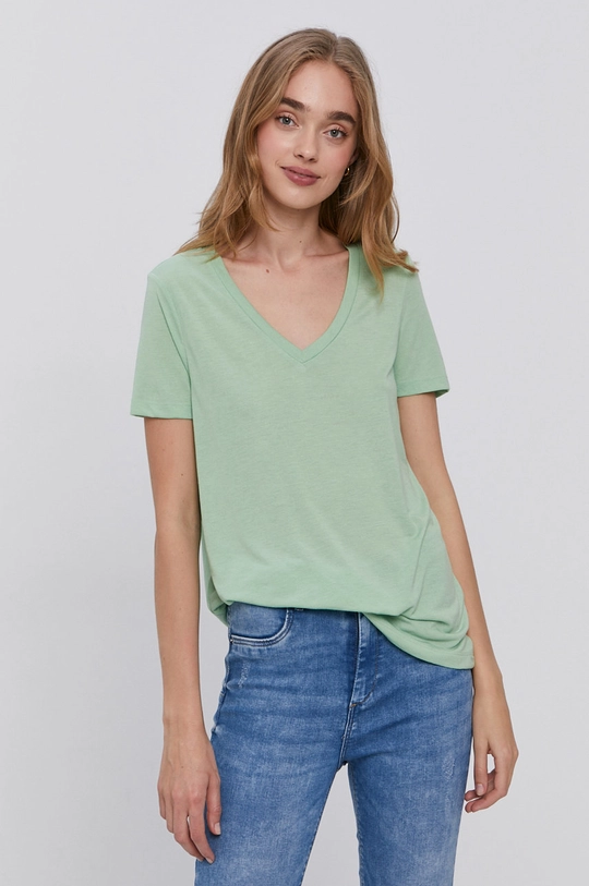 zielony Vero Moda T-shirt Damski