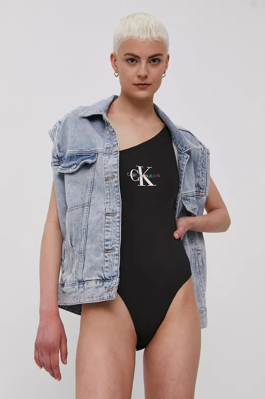 czarny Calvin Klein Jeans body J20J217199.4891