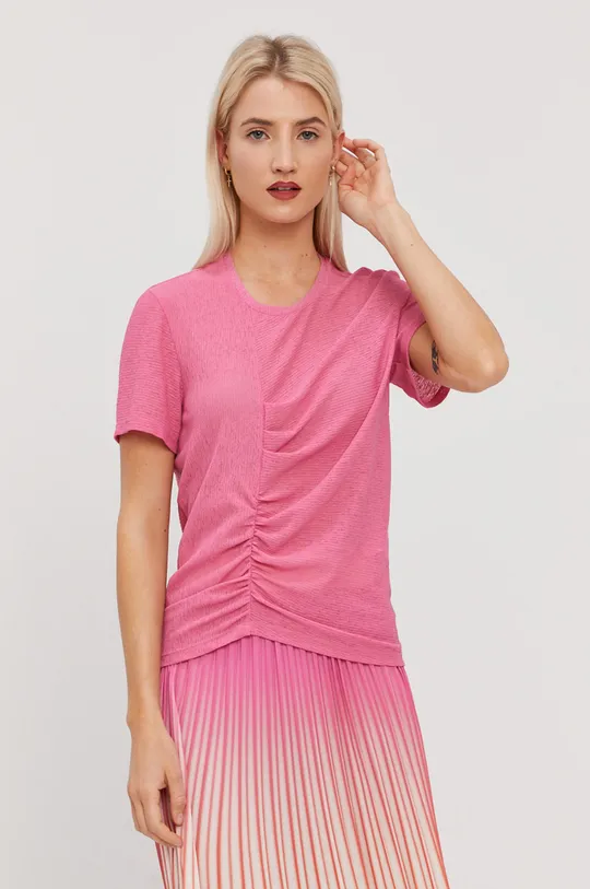 różowy Bimba Y Lola T-shirt Damski