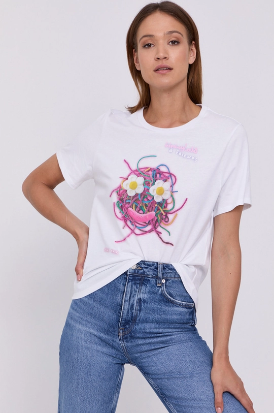 fehér Bimba Y Lola t-shirt Női