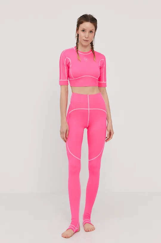 adidas by Stella McCartney t-shirt GL7377 rózsaszín