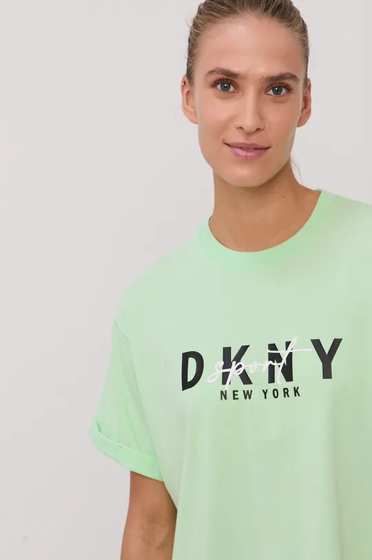 Dkny T-shirt DP0T7854 zielony