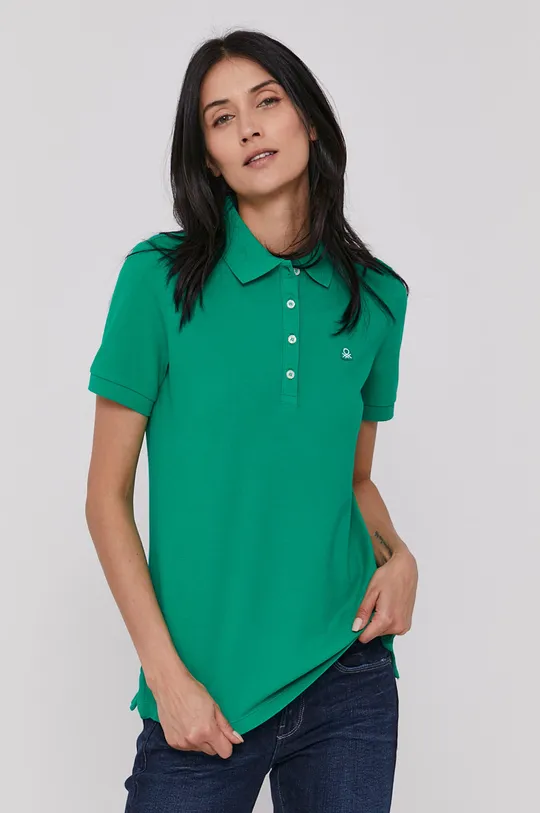 zielony United Colors of Benetton - T-shirt