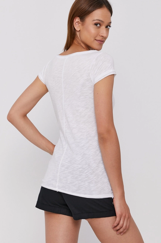 Sisley T-shirt 50 % Bawełna, 50 % Modal