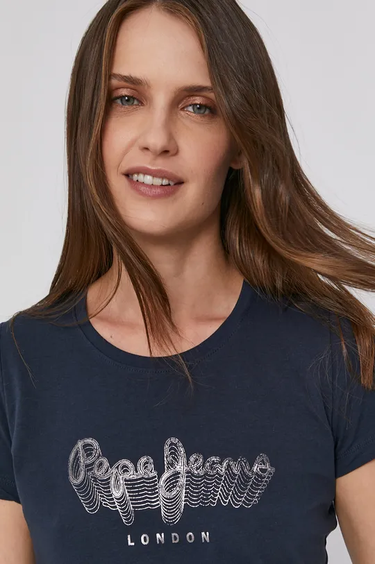 Pepe Jeans T-shirt bawełniany ANNA Damski