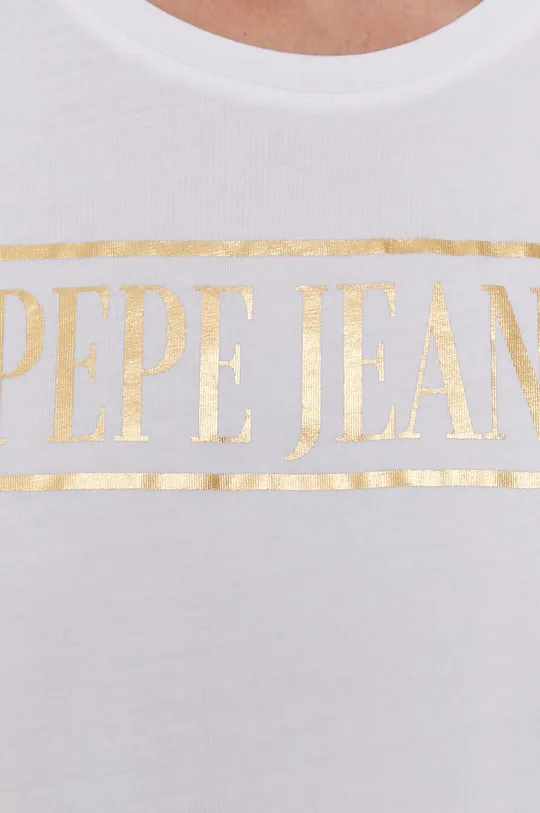Pepe Jeans T-shirt bawełniany BLANCA