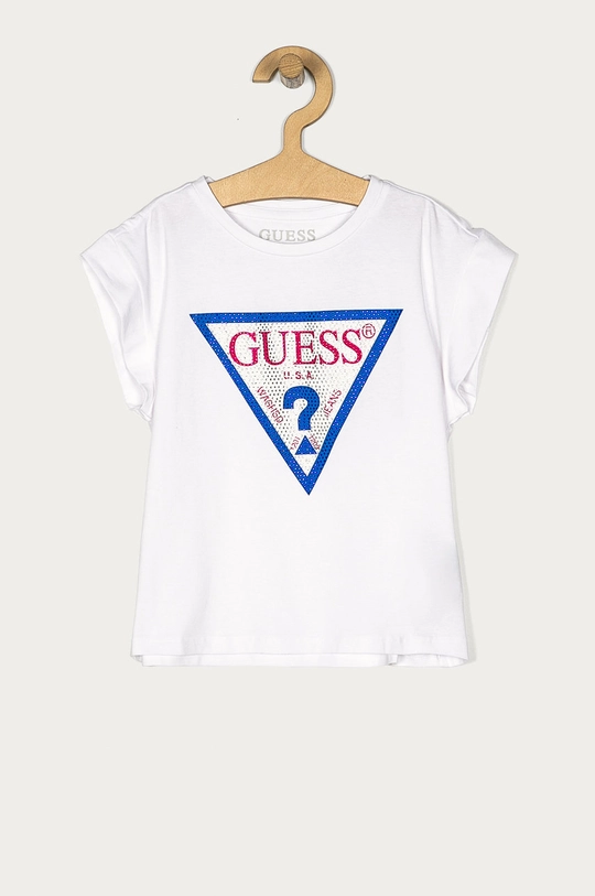 белый Guess - Детская футболка 116-175 cm Для девочек