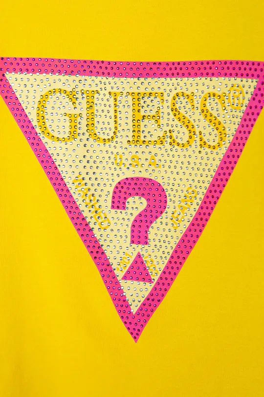 Guess - Дитяча футболка 116-175 cm жовтий