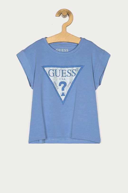 niebieski Guess - T-shirt dziecięcy 116-175 cm Dziewczęcy