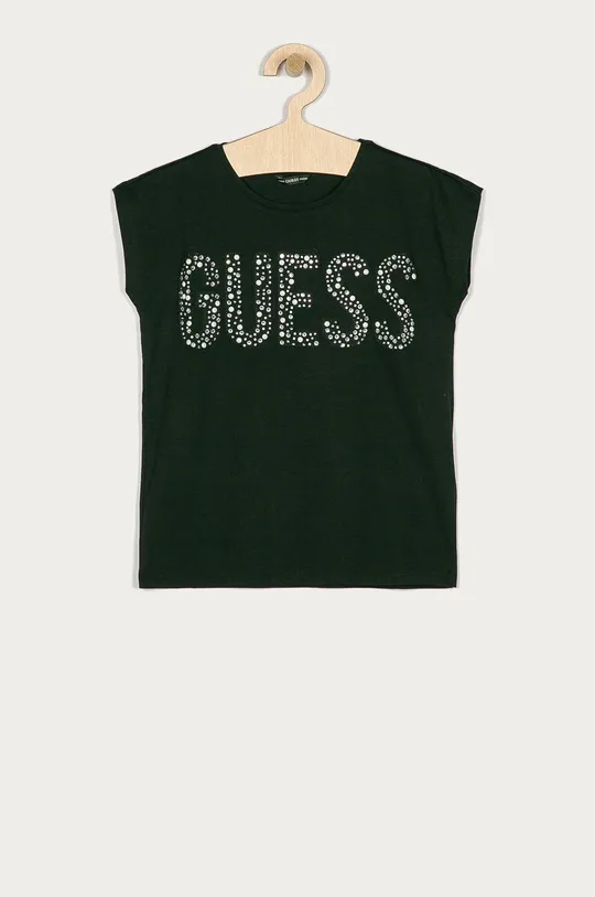 czarny Guess - T-shirt dziecięcy 116-175 cm Dziewczęcy