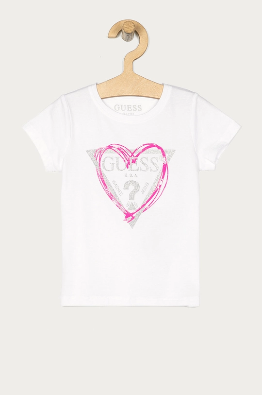 biały Guess - T-shirt dziecięcy 92-122 cm Dziewczęcy