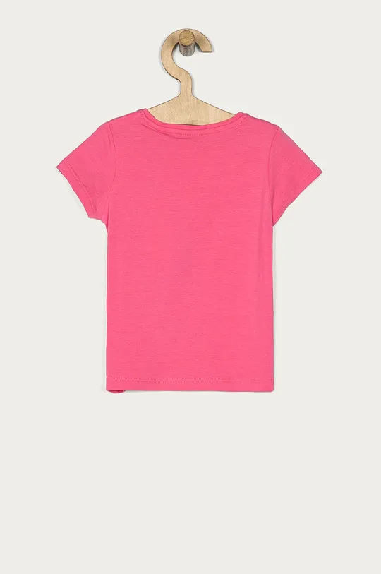 Guess - T-shirt dziecięcy 92-122 cm różowy