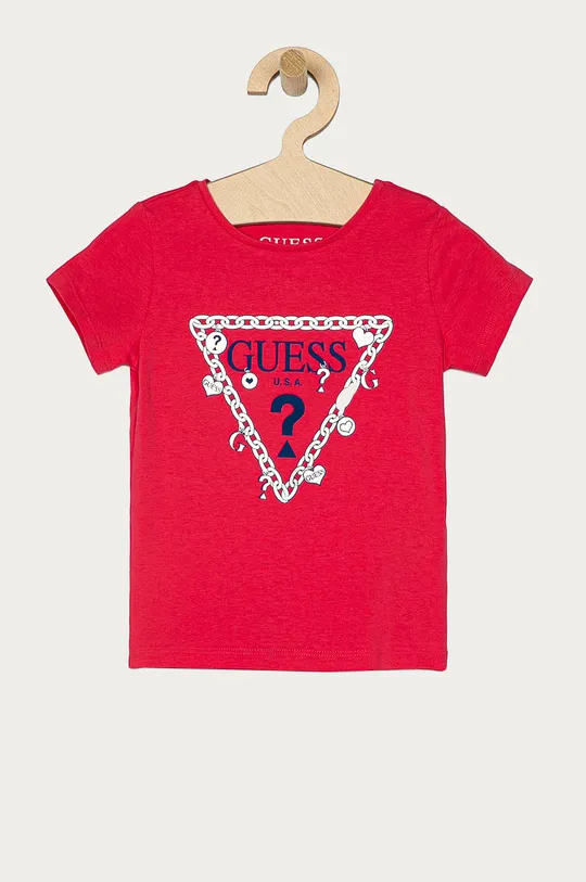 рожевий Guess - Дитяча футболка 92-122 cm Для дівчаток