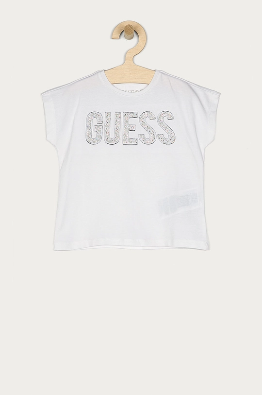 biały Guess - T-shirt dziecięcy 92-122 cm Dziewczęcy