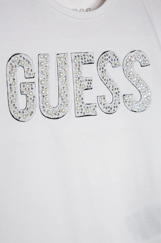 Guess - T-shirt dziecięcy 92-122 cm 95 % Bawełna, 5 % Elastan