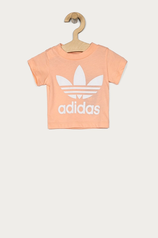 рожевий adidas Originals - Дитяча футболка 62-104 cm GN8176 Для дівчаток