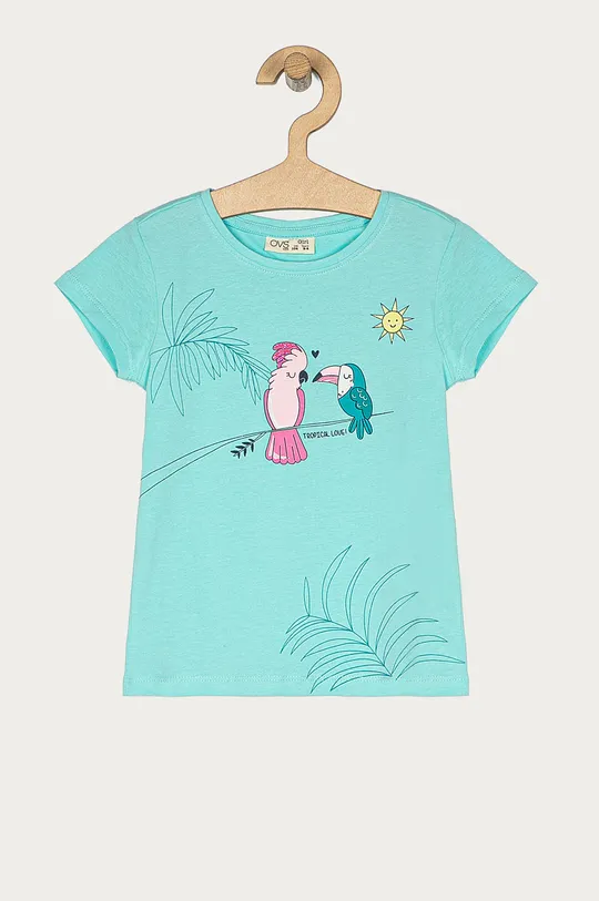 бирюзовый OVS - Детская футболка 104-140 cm Для девочек
