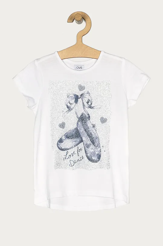белый OVS - Детская футболка 104-140 cm Для девочек